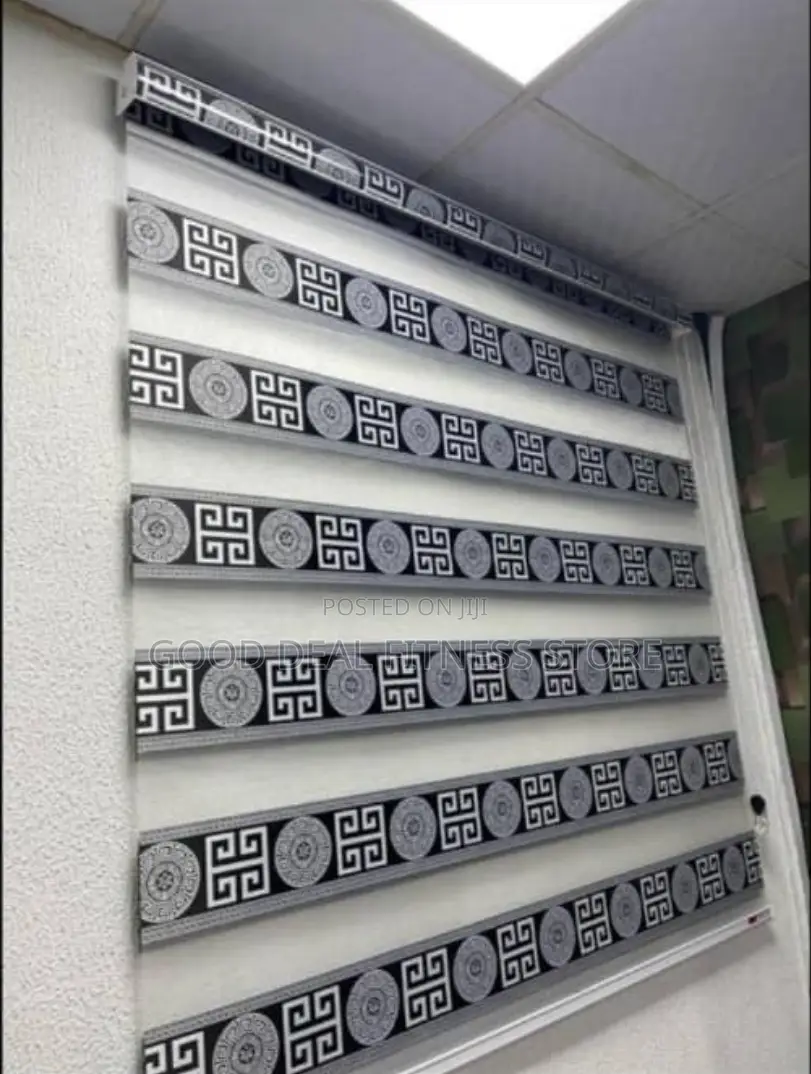 Versace Black Window Blinds ( Day And Night Version)