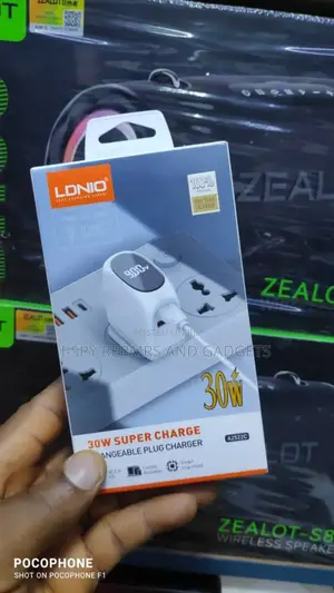 Ldnio A2522c 30w Led Display Fast Super Charger
