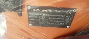 Plate Compactor Machine C-180