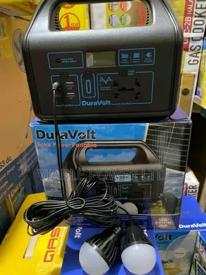 150w Dura Volts Solar Generator Very Much Reliable