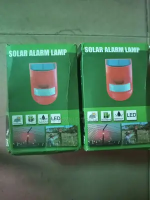 Solar Alarm Lamp