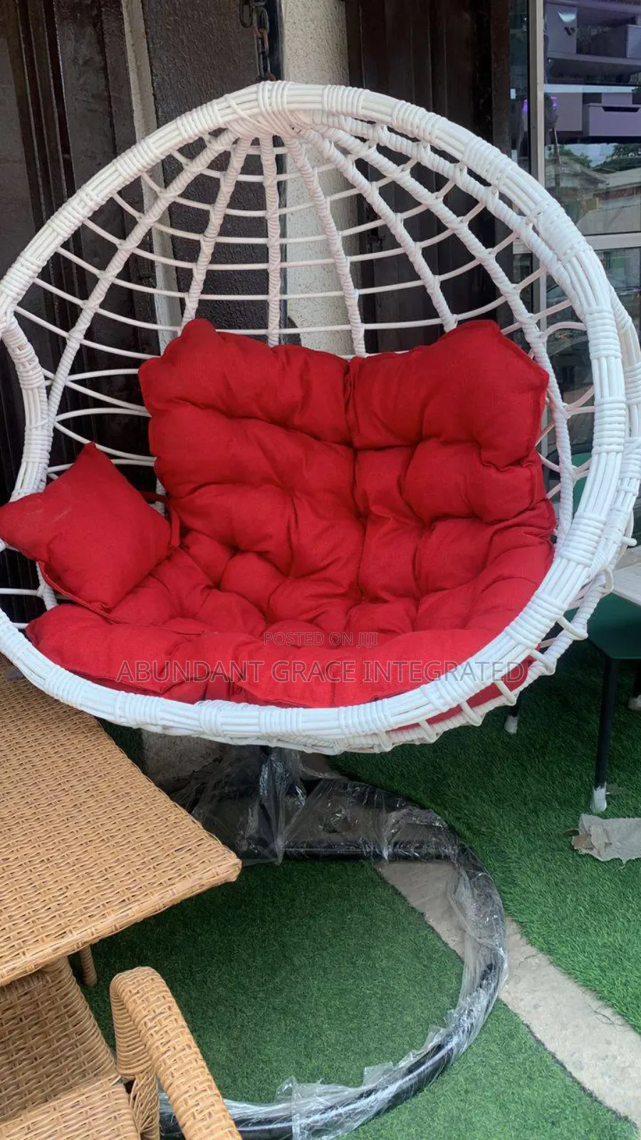 Basket Weives Swing Chair.