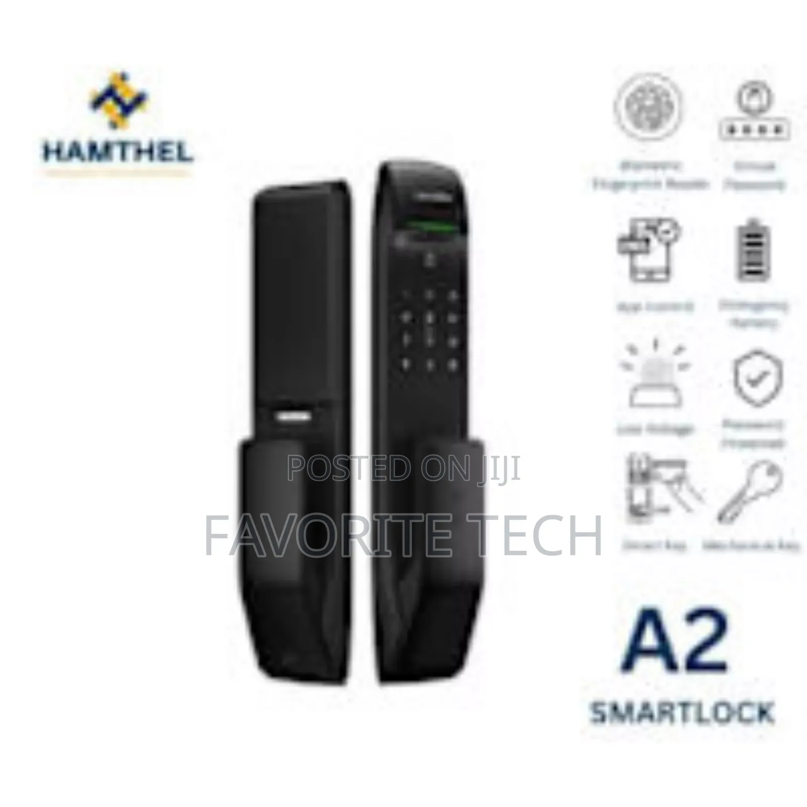 A2 Smart Door Lock for Homes