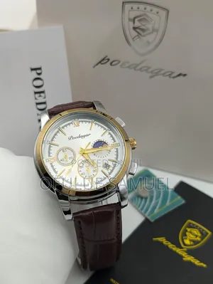 Poedogar Leather Wristwatch