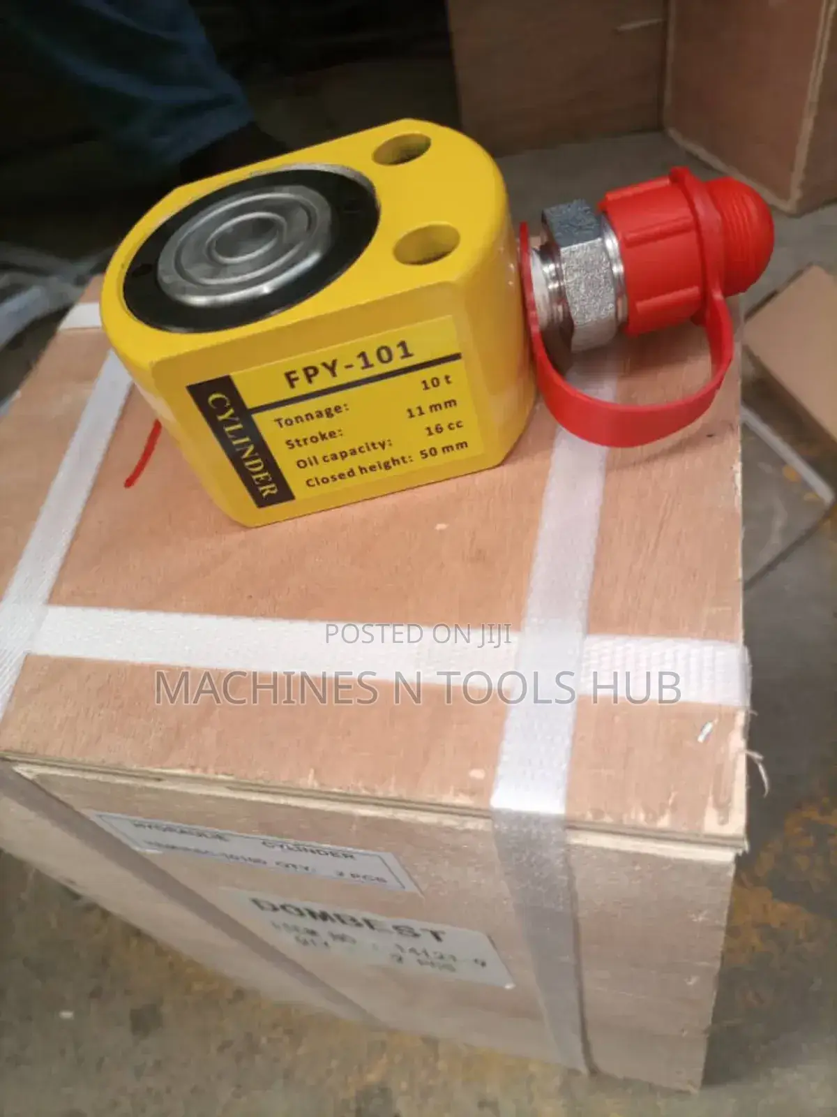 Fyp101 Hydraulic Cylinder Jack 10 Ton Short