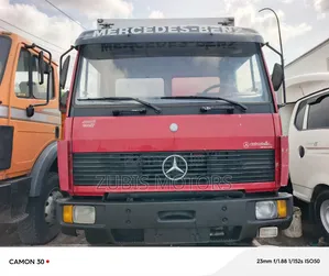 Mercedes 1817 Container Body Red Color