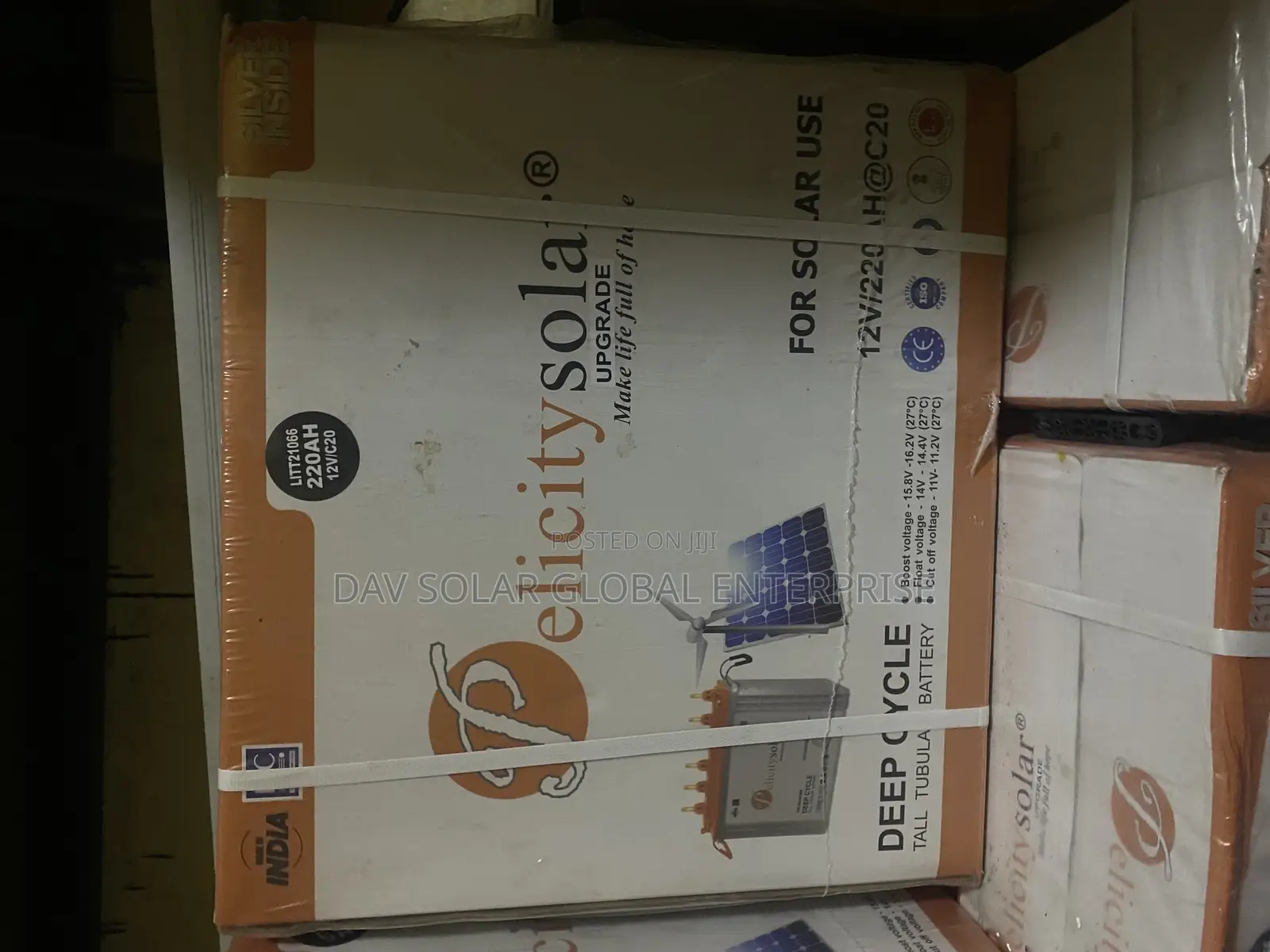 220h Pelicity Solar Battery