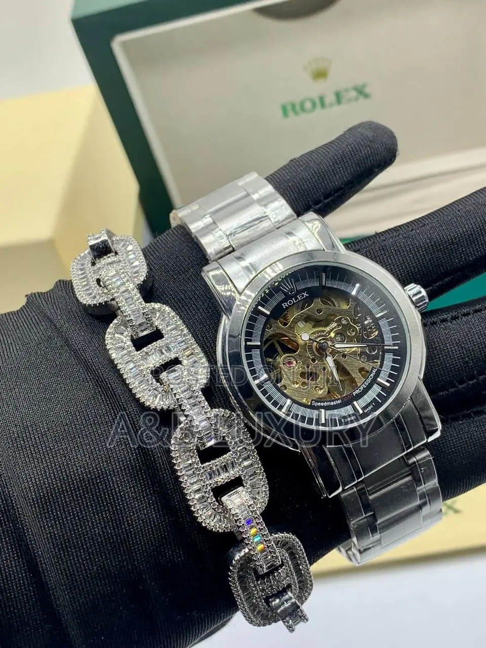 Rolex Working Chronograph Watch