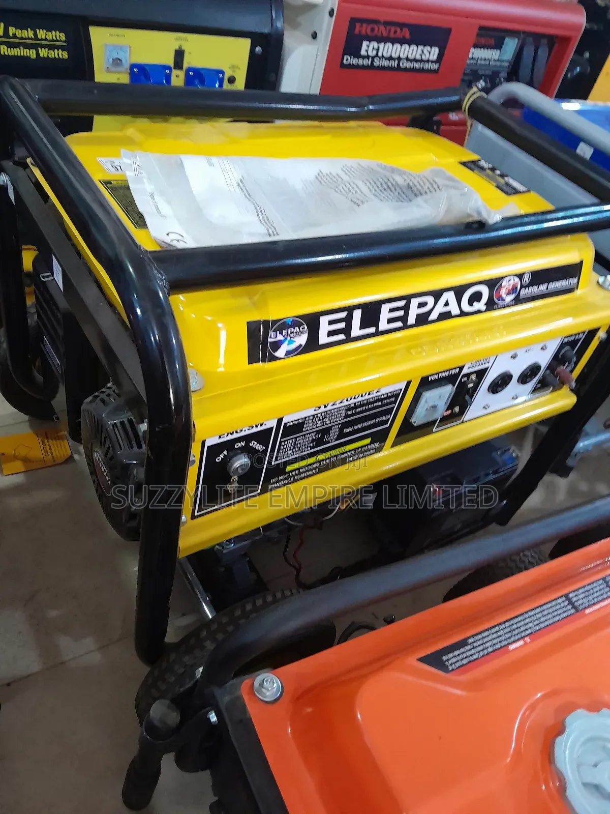 Elepaq 10kva Original Generator Sv2200e2