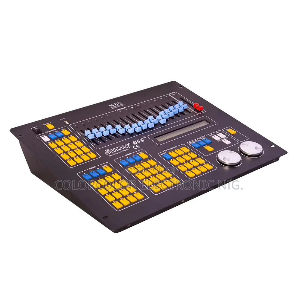 DMX Controller (Sunny 512) for Stage Light Control