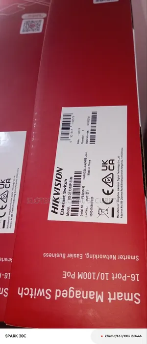 Hikvision 16 Port Poe Switch