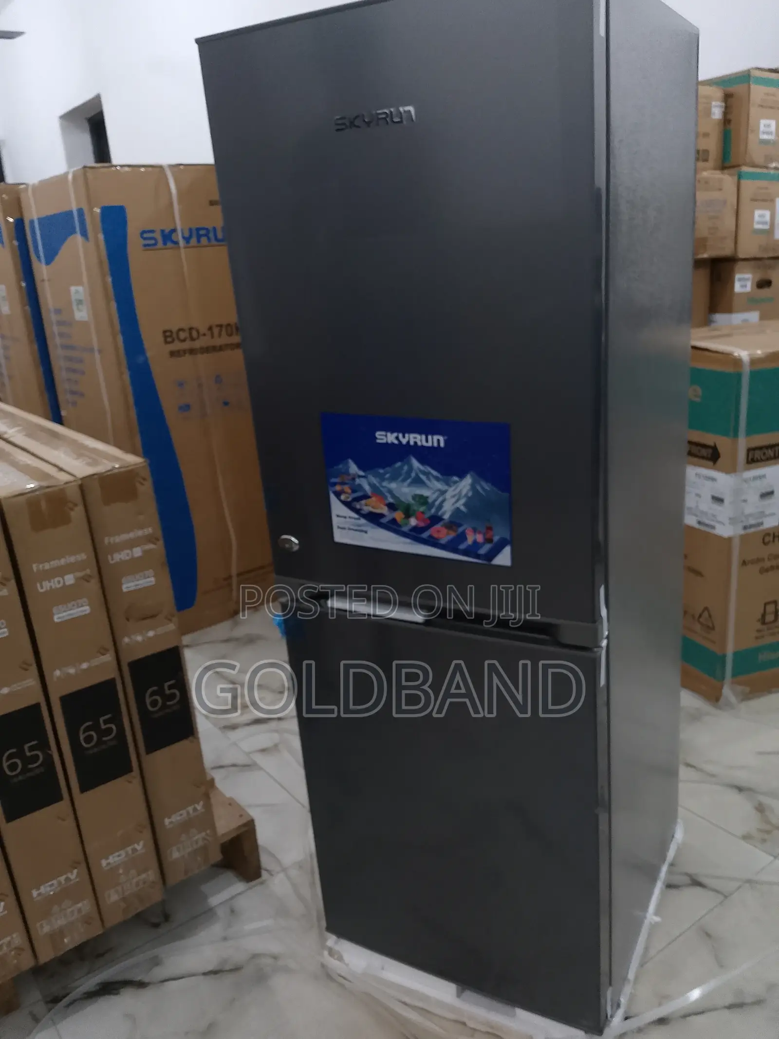Skyrun BCD- Ultra-Cooling Bottom Freezer Refrigerator