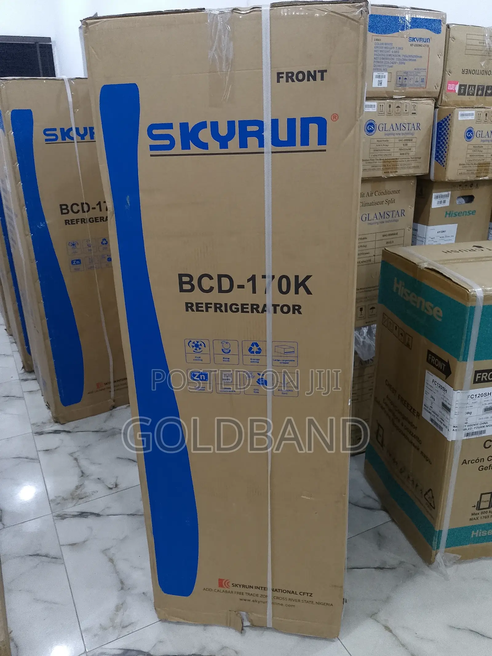 Skyrun BCD- Super Chilling Bottom Freezer Refrigerator