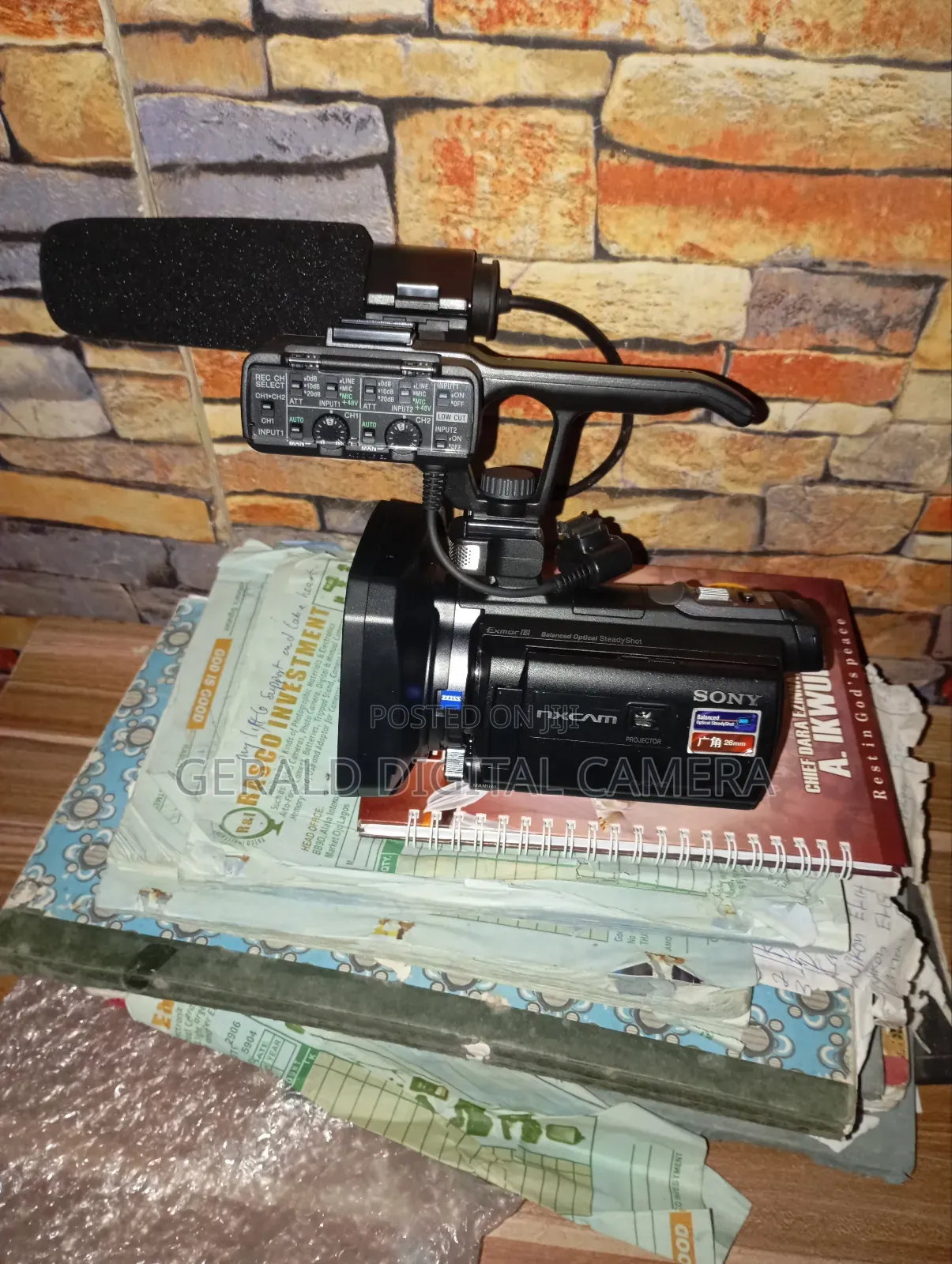 Sony Nx30e Video Camera