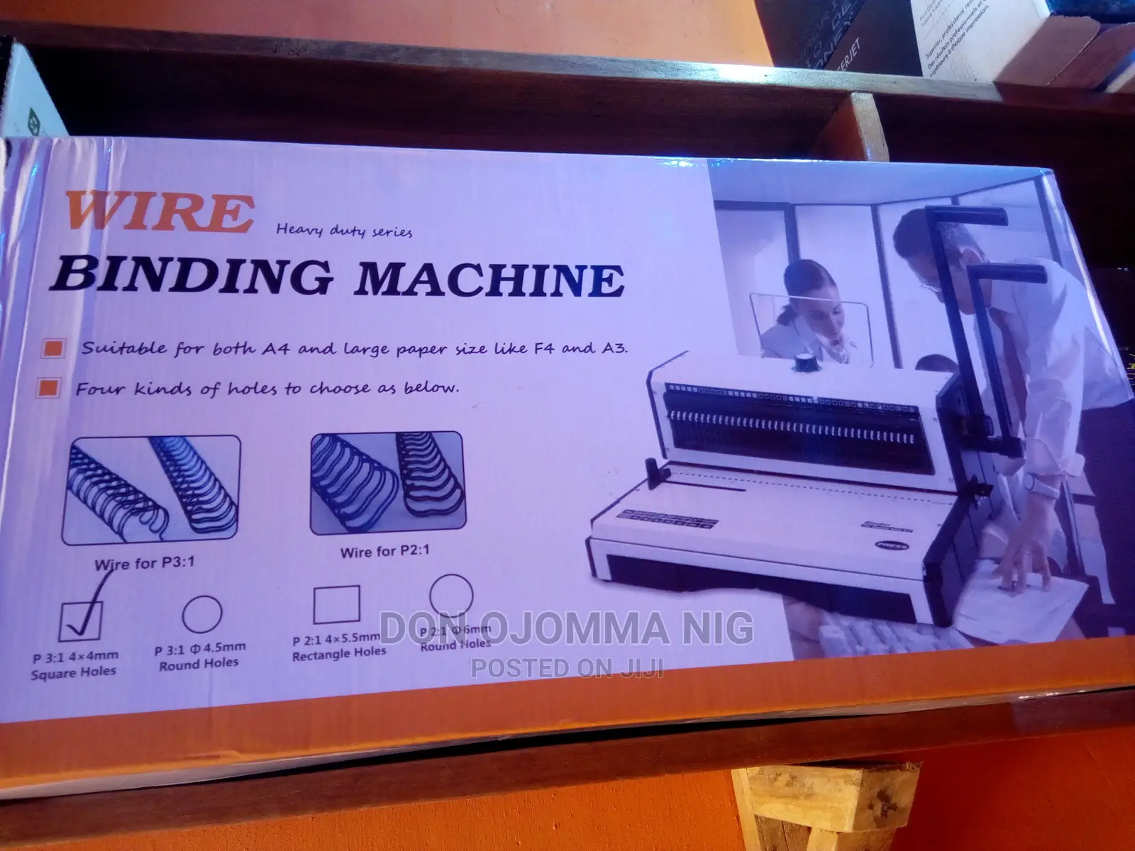 Jotter Wire O Binding Machine
