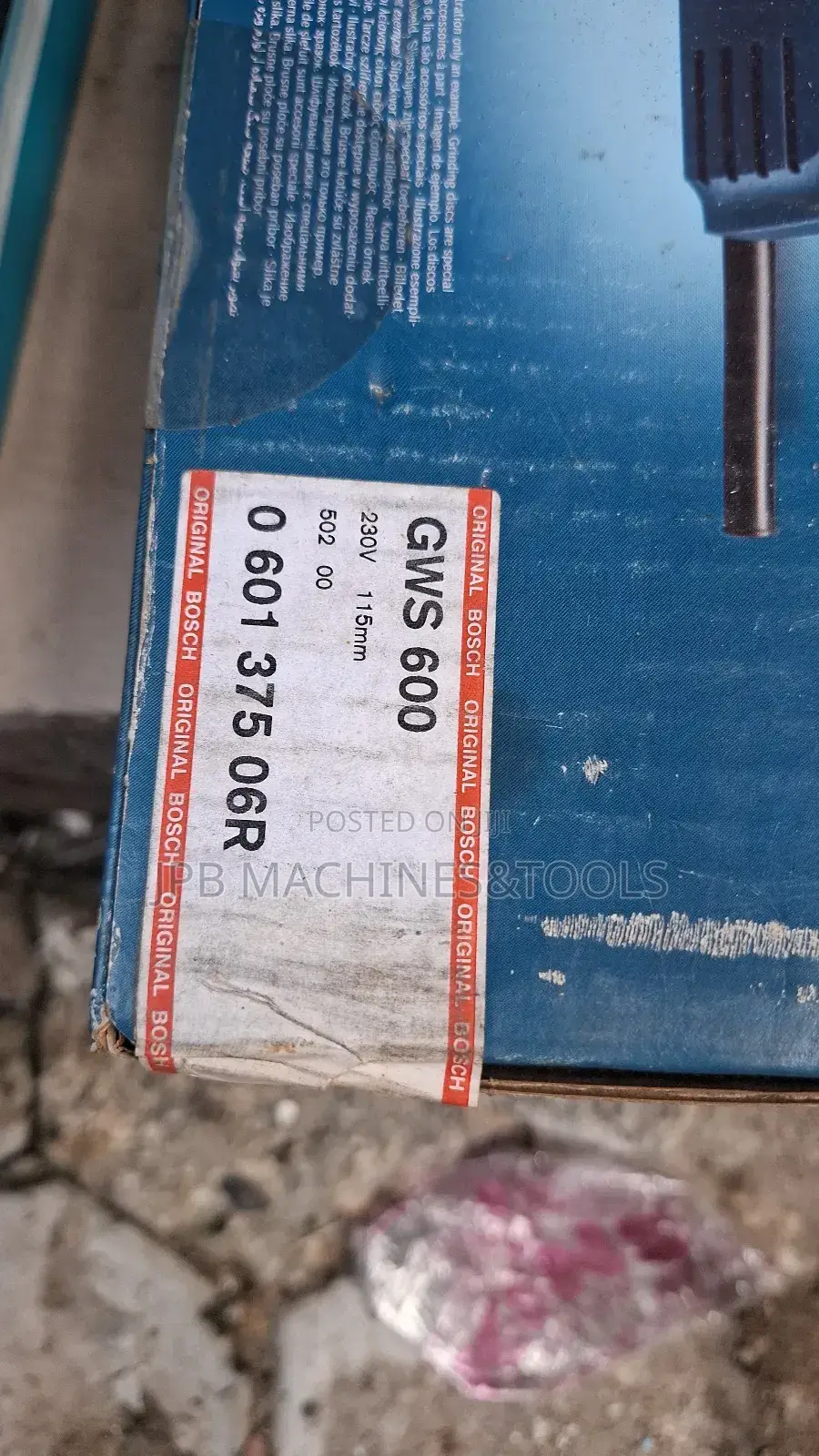 GWS 600 Original Bosch Grinder