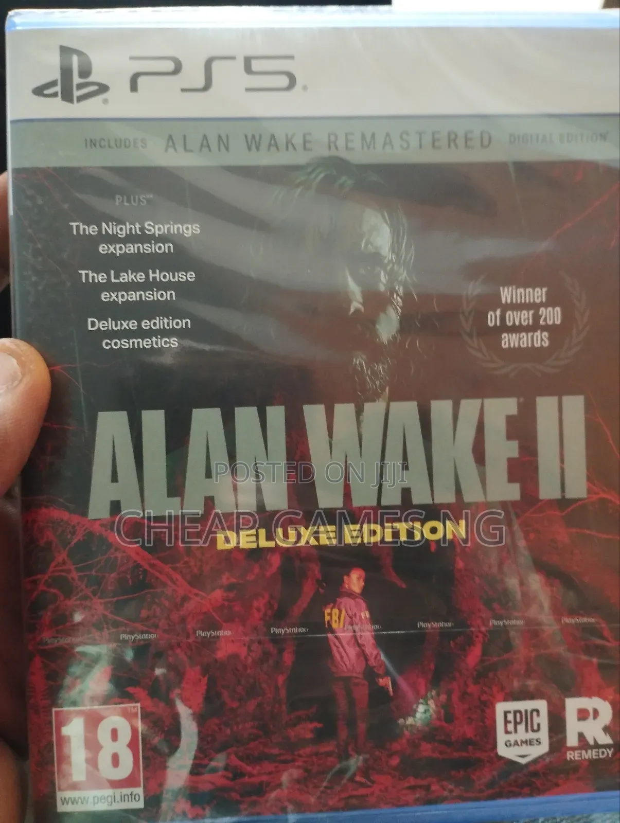 Alan Wake 2 Ps5 Deluxe Edition