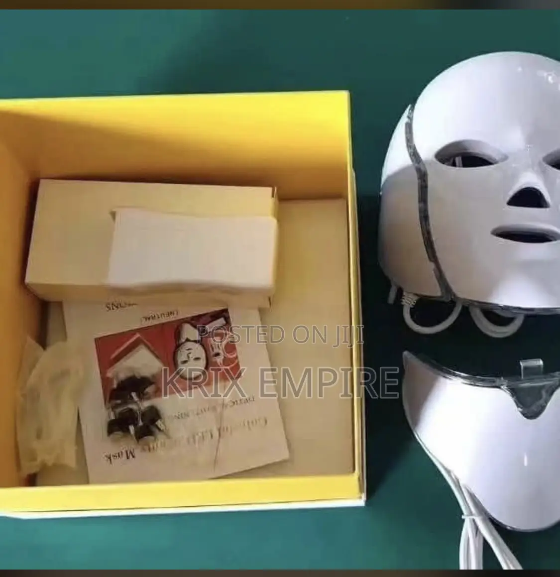 Face and Neck Led Mask.