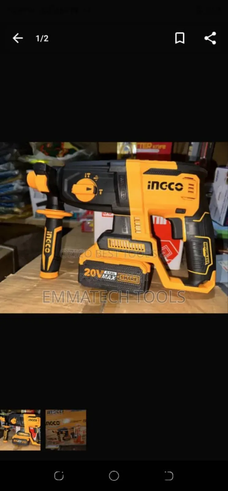 Sin Ingco Hammer Drilling Machine