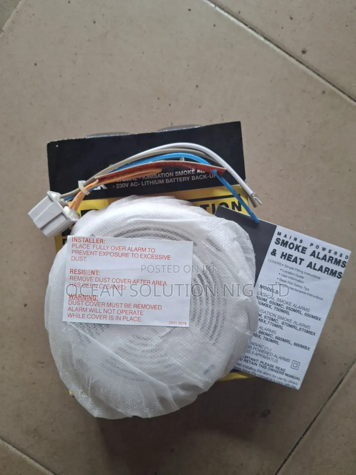 Smoke Alarm Available