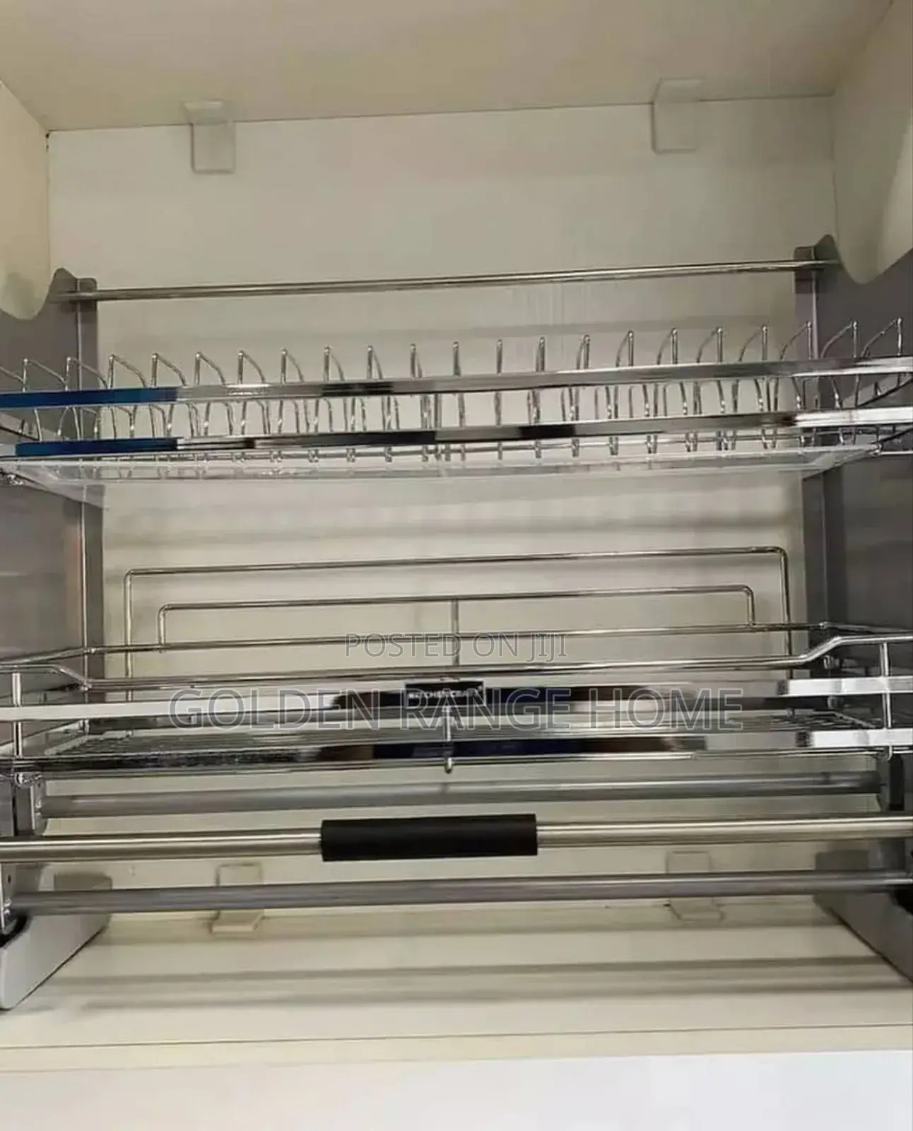 60cm Stainless Steel Built-in Pull Down Dish Racks