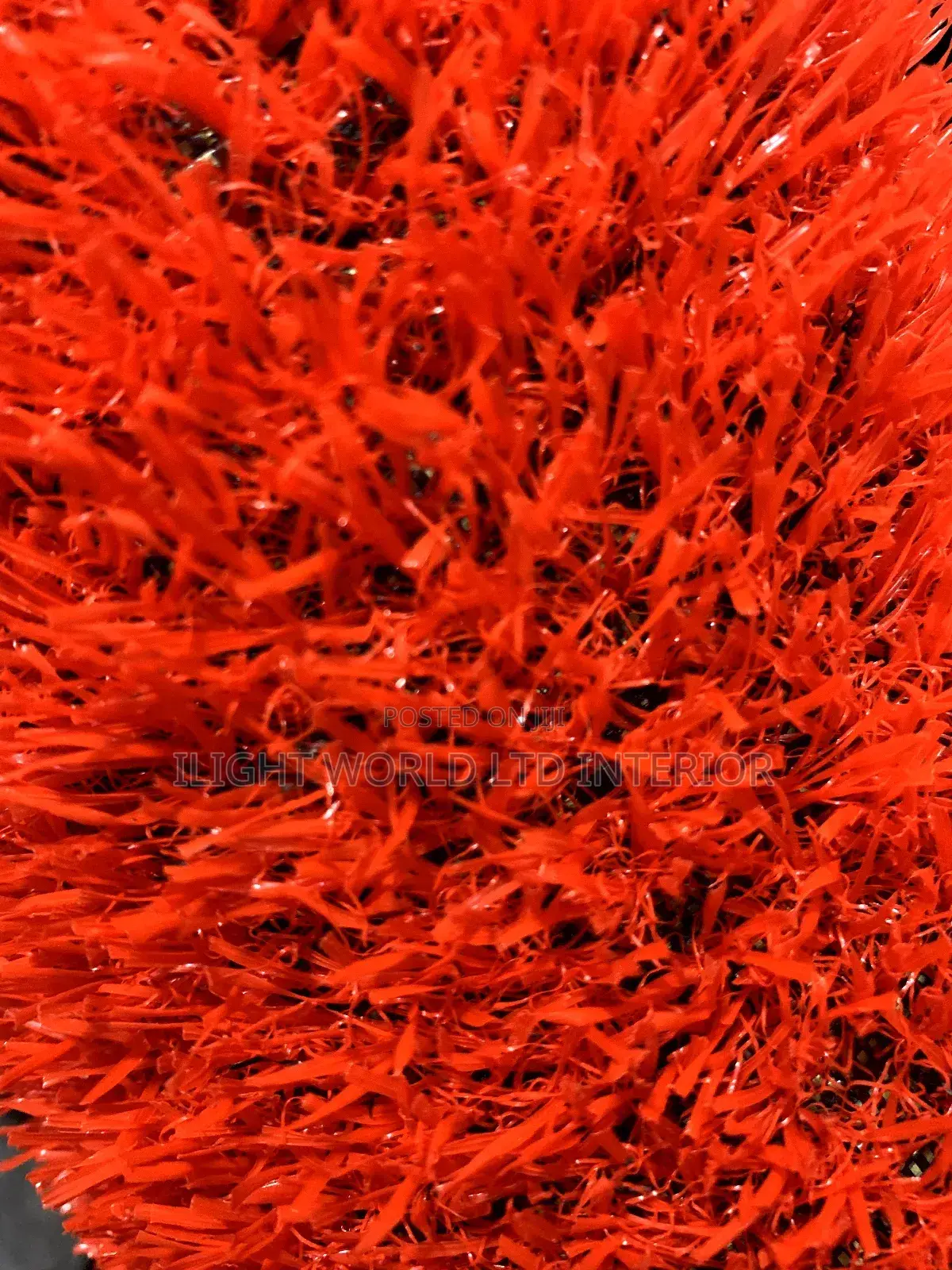 Red Artificial Grass