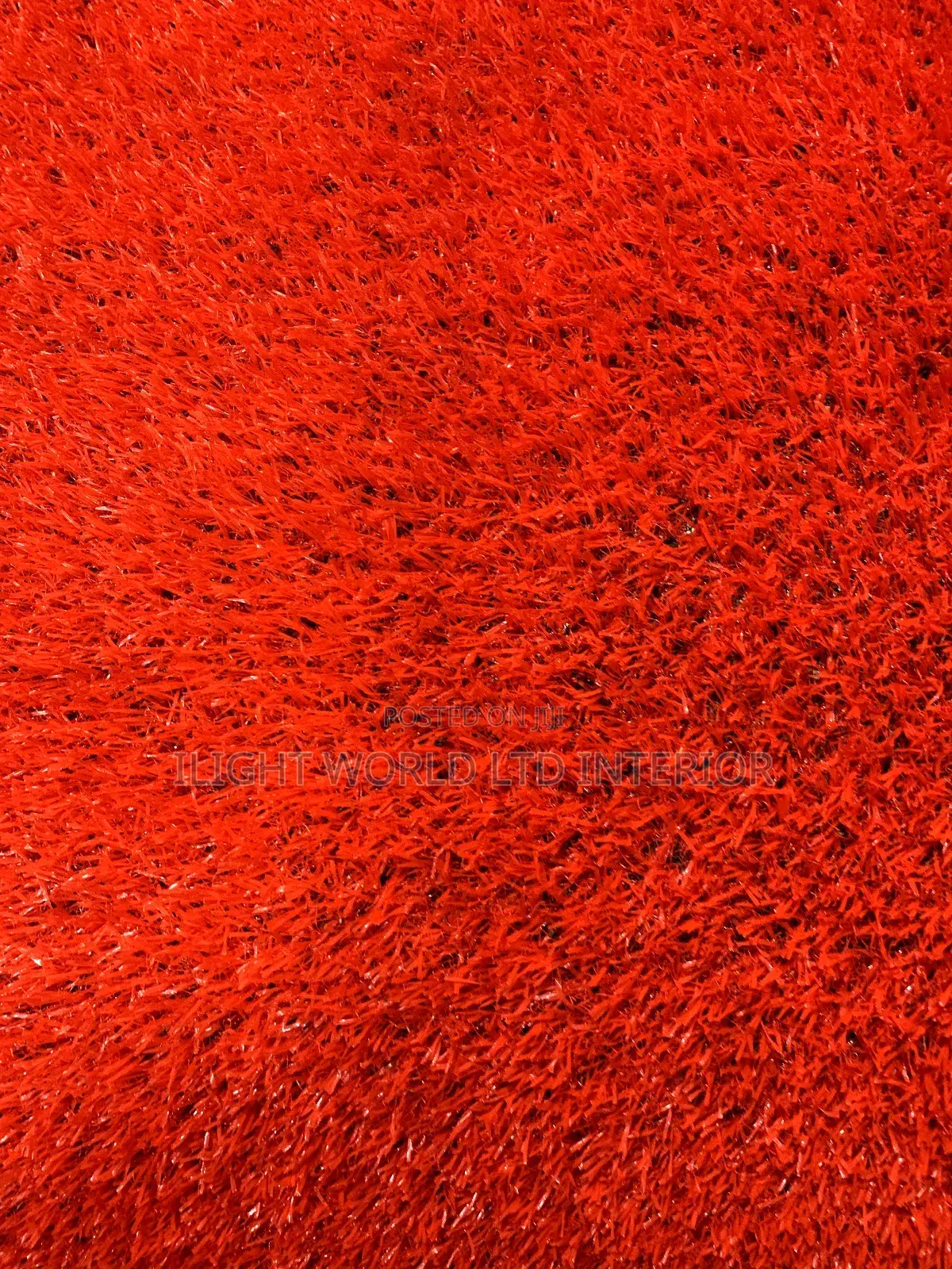 Red Artificial Grass