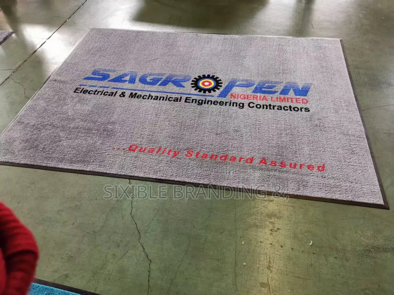 Customized Printed Rugs/Branded Floor Mat/Door Mat