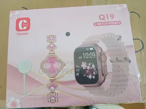 Smart Watch With Bracelet (3 Straps)