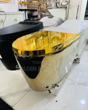 Gold Smart Sensor Watercloset