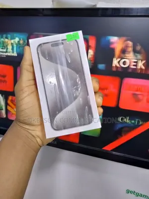 New Apple iPhone 15 Pro 256 GB Black