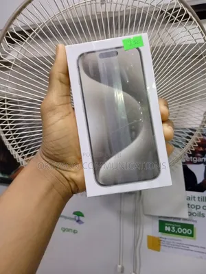 New Apple iPhone 15 Pro 256 GB Silver