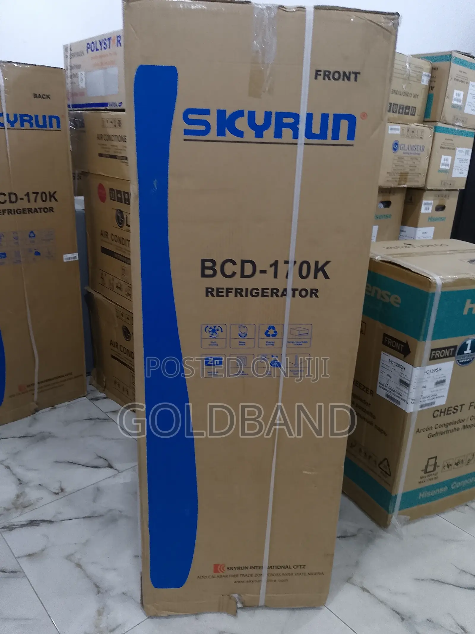 Skyrun BCD- 170l High-Function Double Door Refrigerator