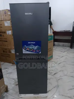 Skyrun BCD- 170l Double Door Bottom Freezer Refrigerator