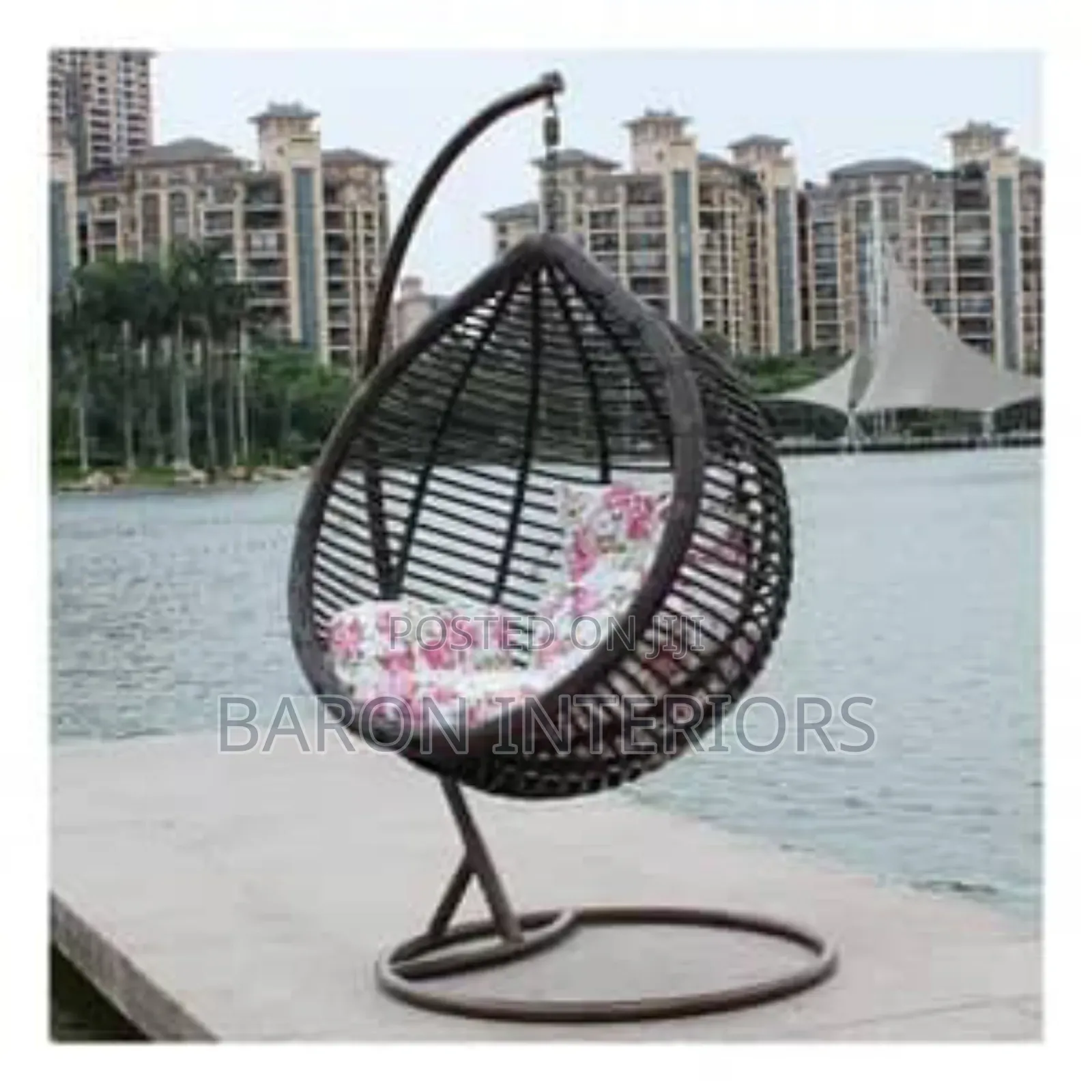 Outdoor Wicker Hanging Swing Chair