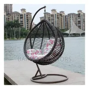 Outdoor Wicker Hanging Swing Chair