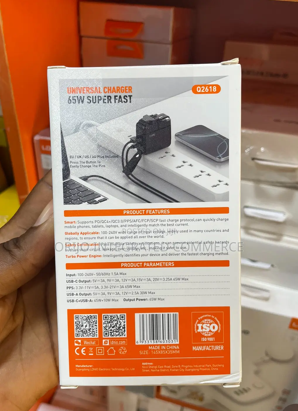 Ldnio 65w Universal Charger
