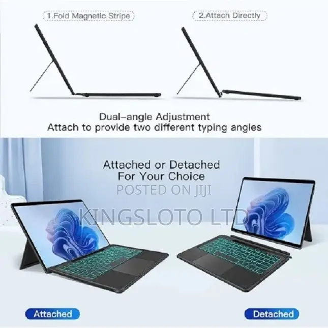 Surface Pro X Pro 8 Pro 9 Wireless Bluetooth Keyboard