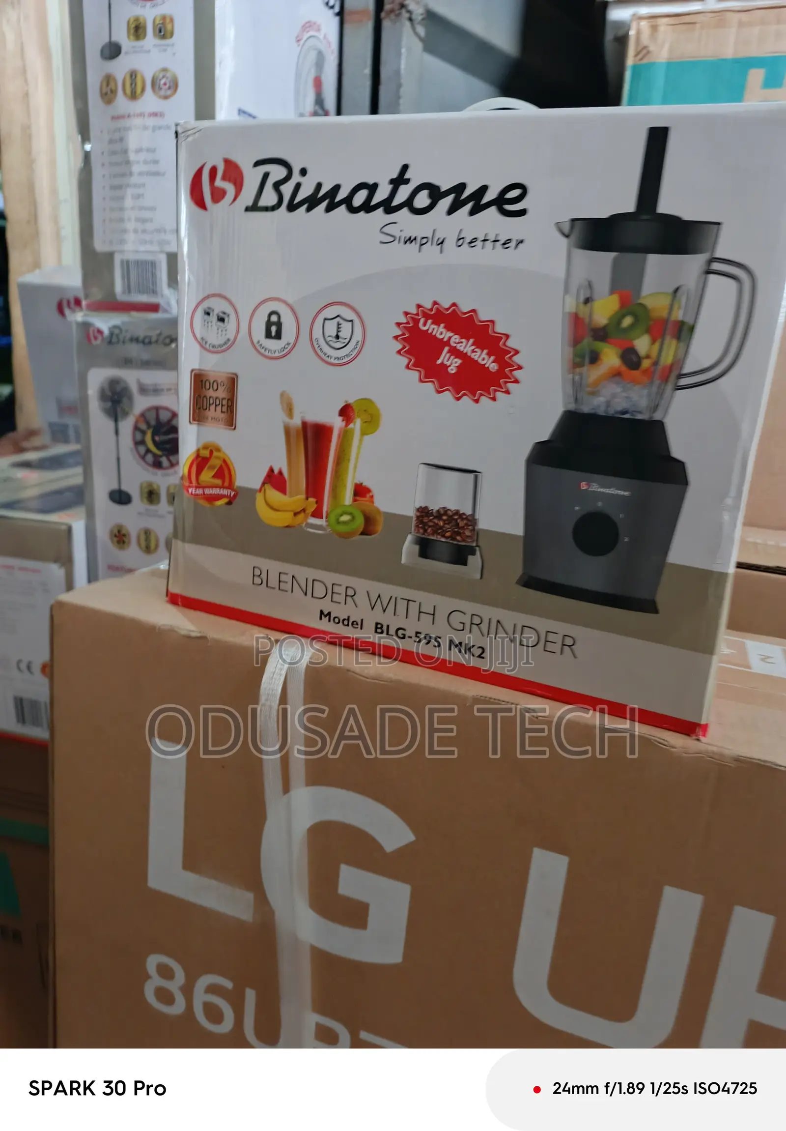 Turbo Tornado Binatone Blender Grinder BLG-595 Mk2