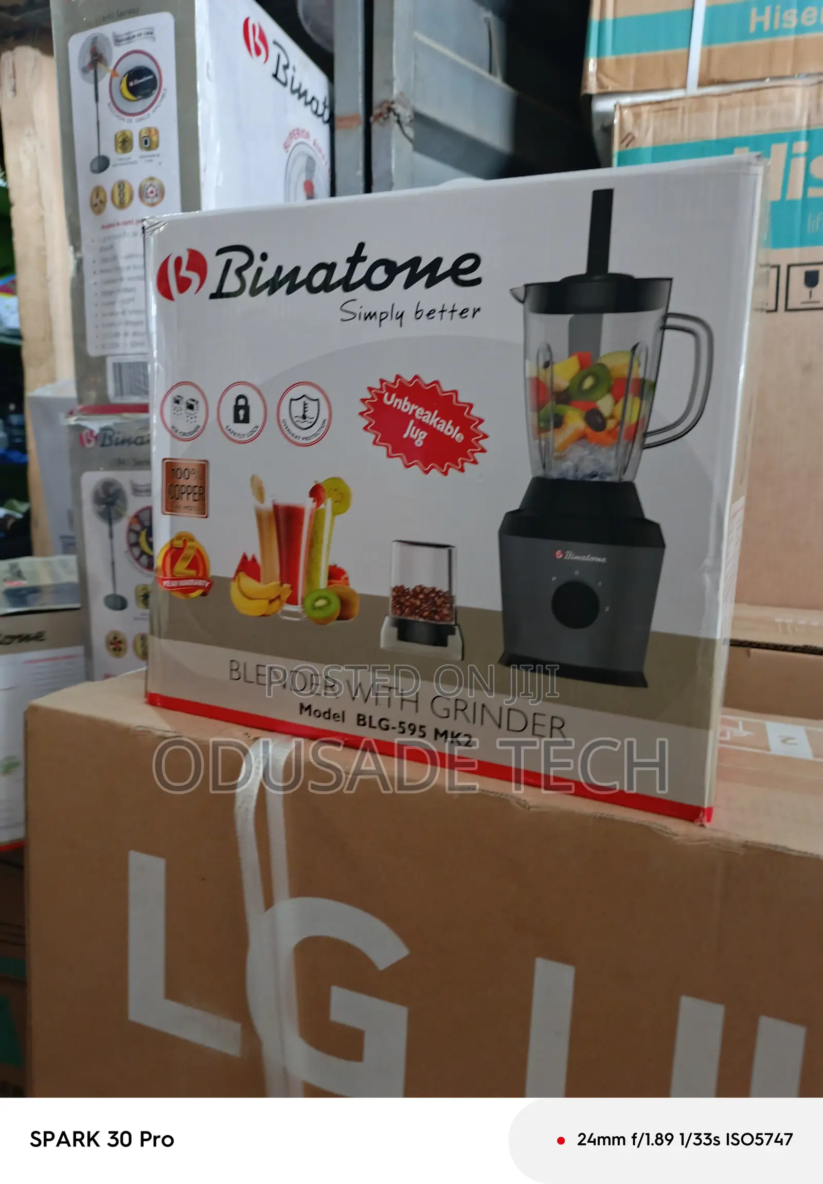 Blend Brawler Binatone Blender Grinder BLG-595 Mk2