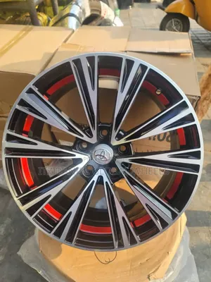17 Inches Rim Black and Stainless Big Hub Toyota Camry