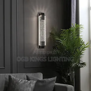 Luxury Crystal Wall Lamp Modern Bedroom Bedside Light