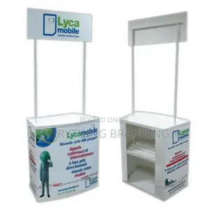 Promotional Table for Advertisement