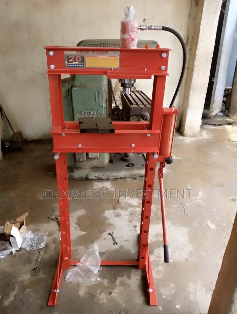 Shop Press, 20 Ton