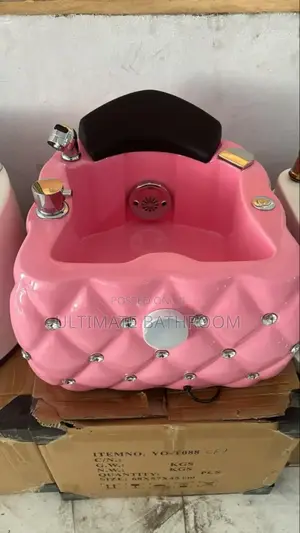 Pink Colour Saloon Pedicure