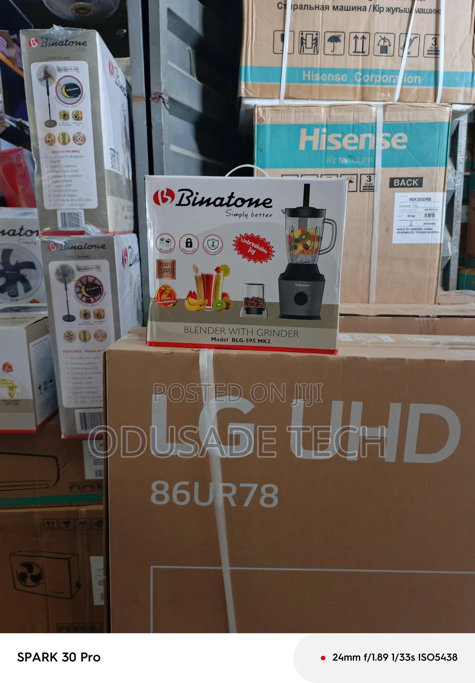 Millmaster Binatone Blender Grinder BLG-595 Mk2