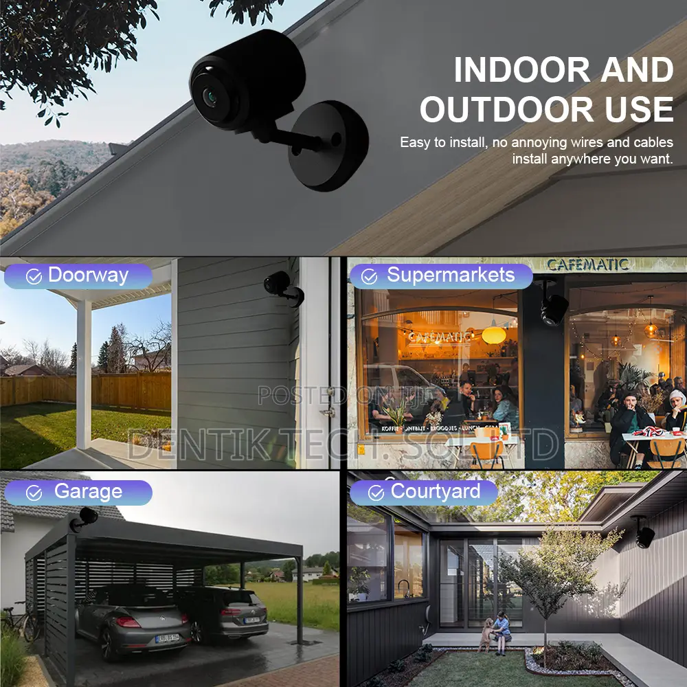 C1 Security Night Vision Wifi Remote Intelligent Camera