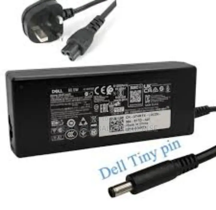 Dell Tiny Mouth Laptop Charger With Power Cable