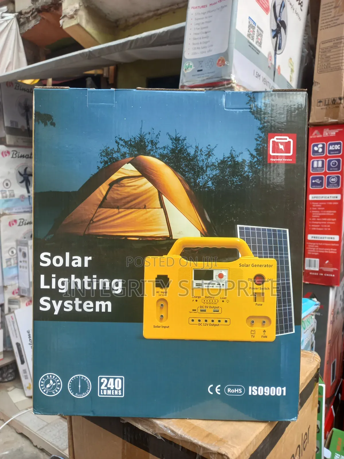 Solar Lighting System
Solar Generator