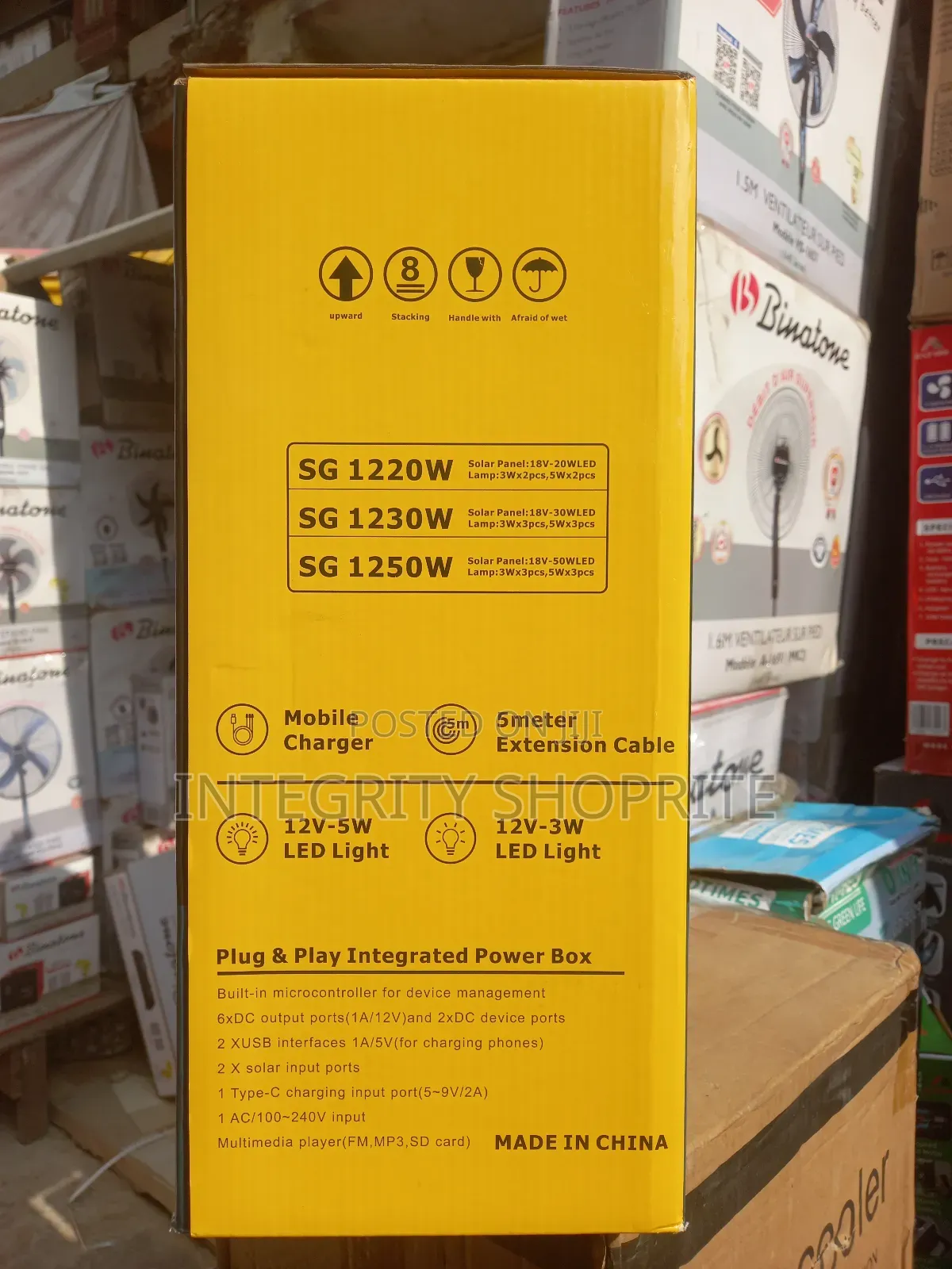 Solar Lighting System
Solar Generator